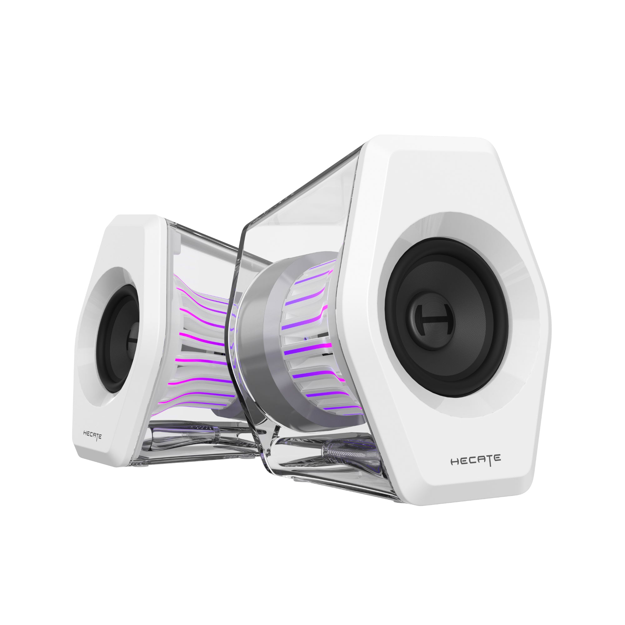 HECATE G2000 Pro 2.0 RGB Compact Desktop Speakers with 64W Peak Power