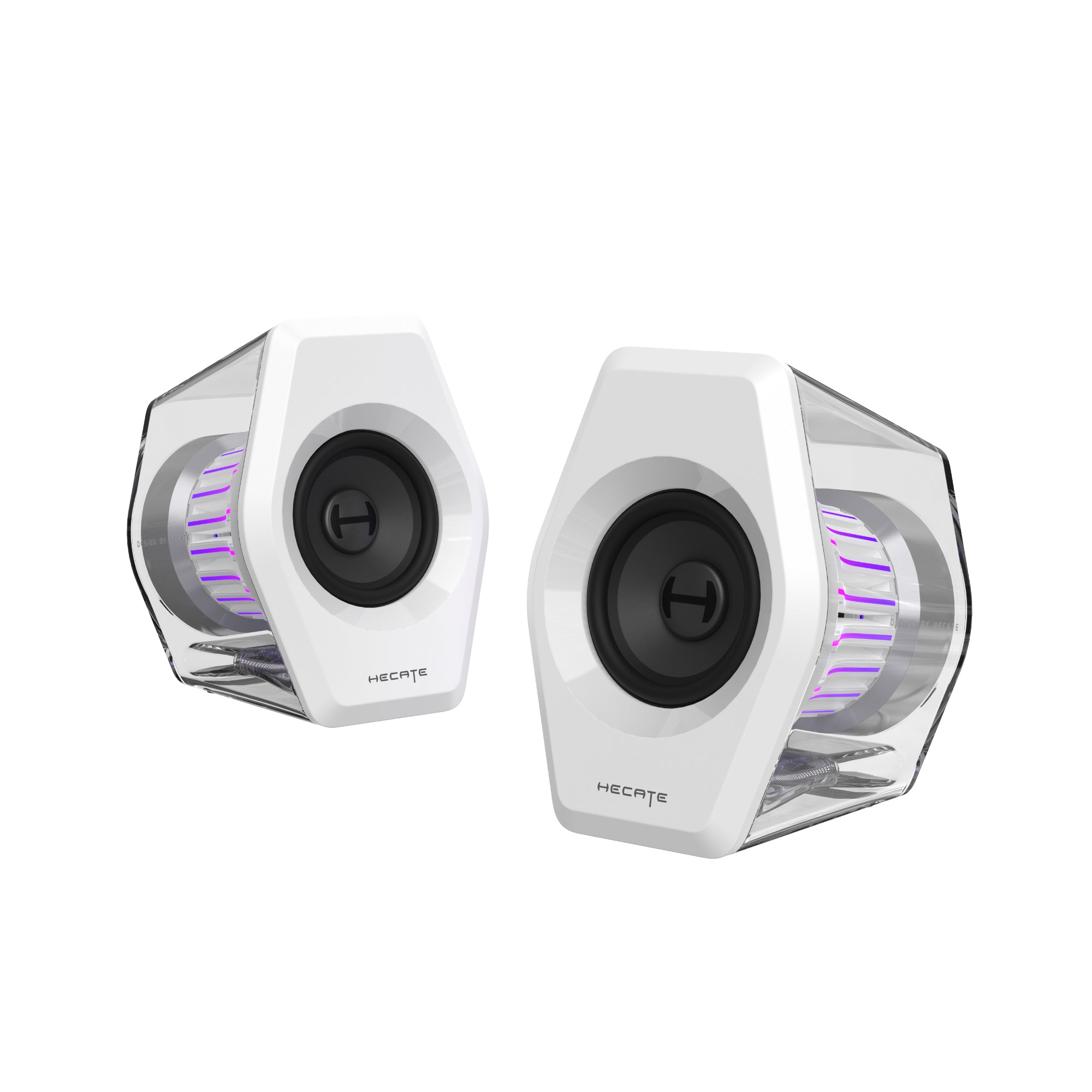 HECATE G2000 Pro 2.0 RGB Compact Desktop Speakers with 64W Peak Power