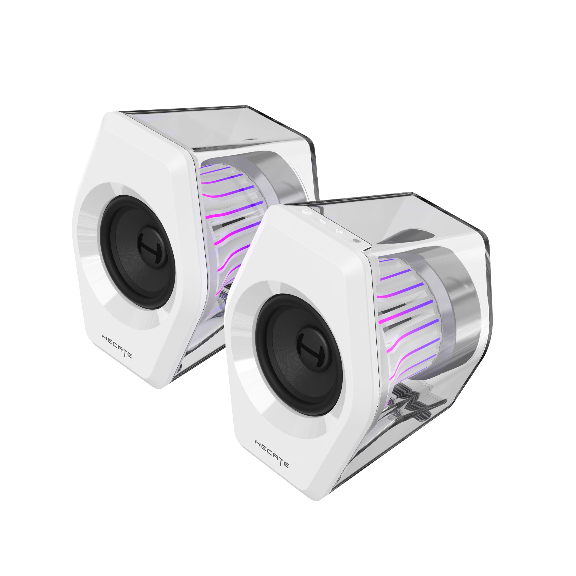 HECATE G2000 Pro 2.0 RGB Compact Desktop Speakers with 64W Peak Power