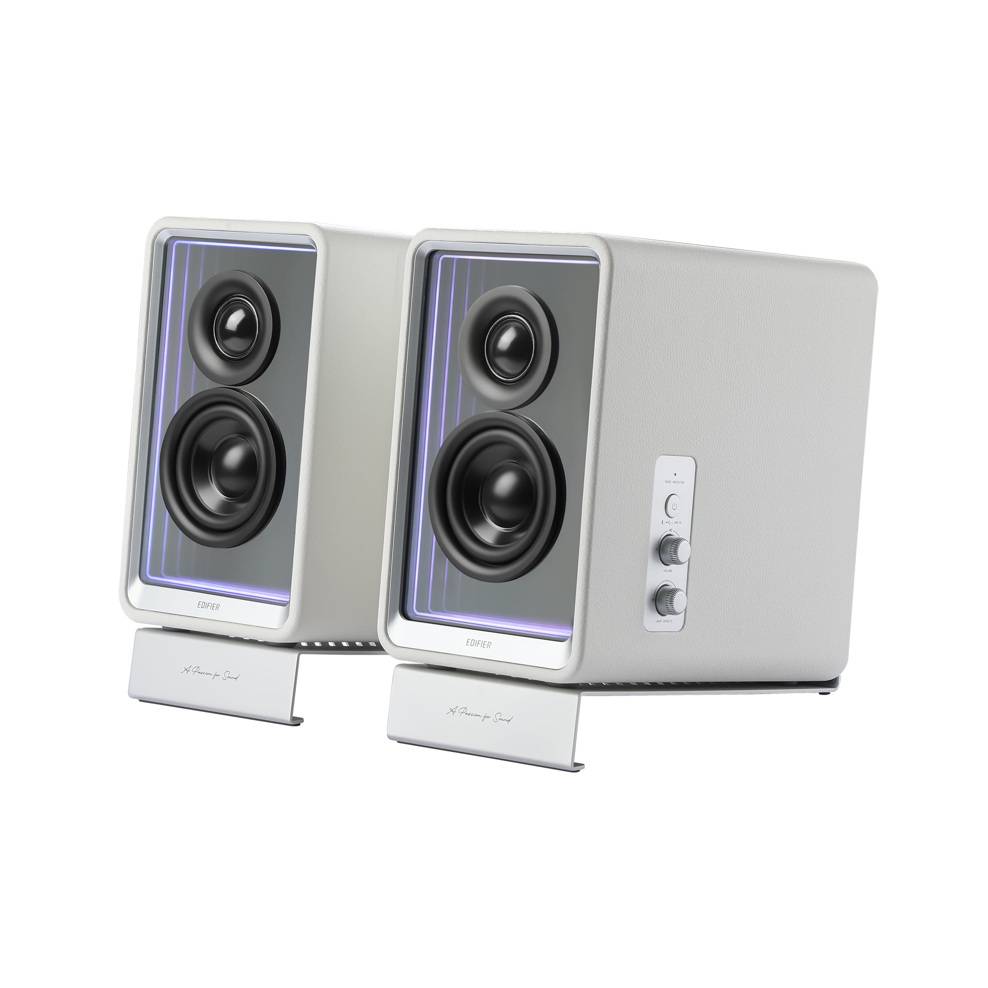 QR65 Desktop Active Monitor Speaker with GaN Charger