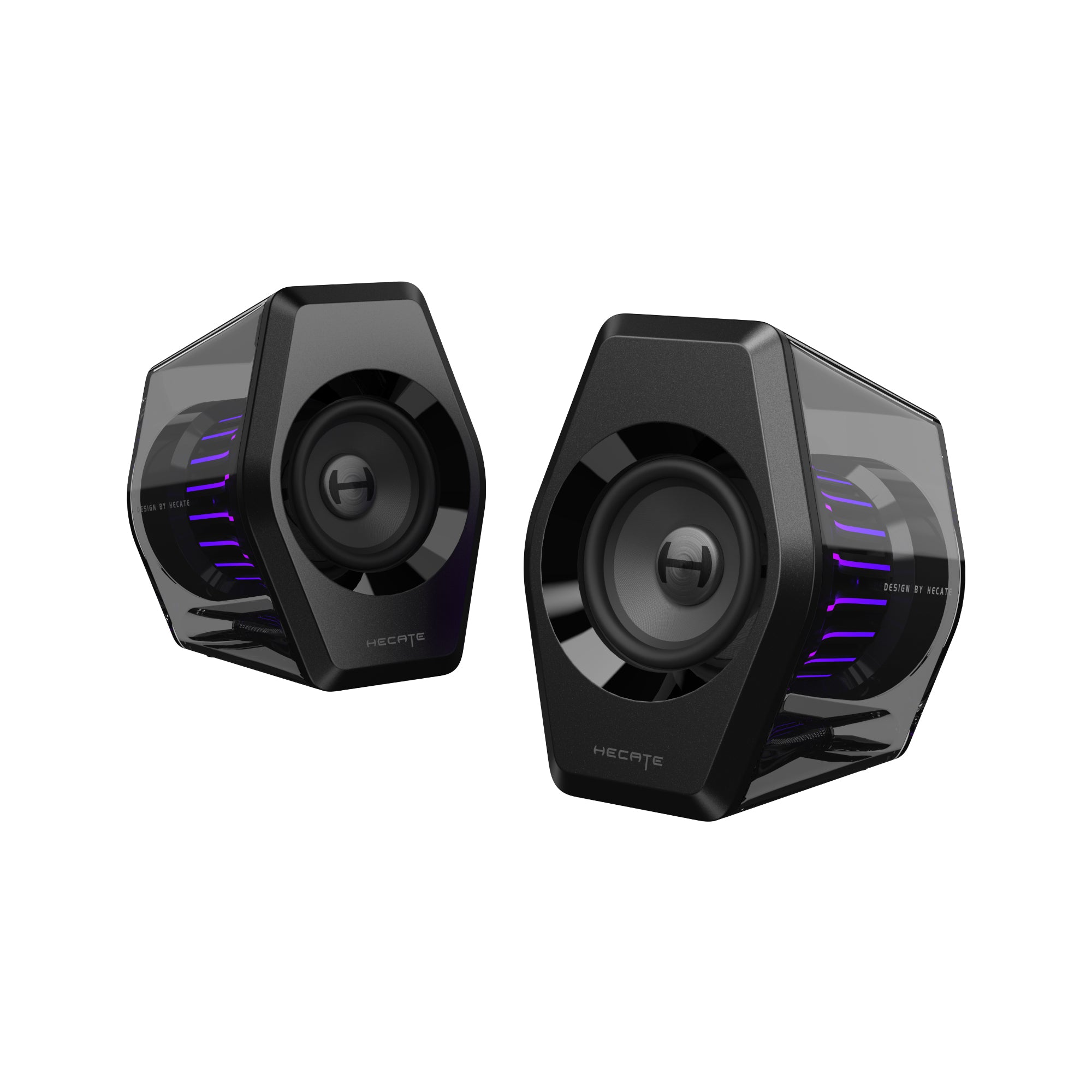 HECATE G2000 Pro 2.0 RGB Compact Desktop Speakers with 64W Peak Power