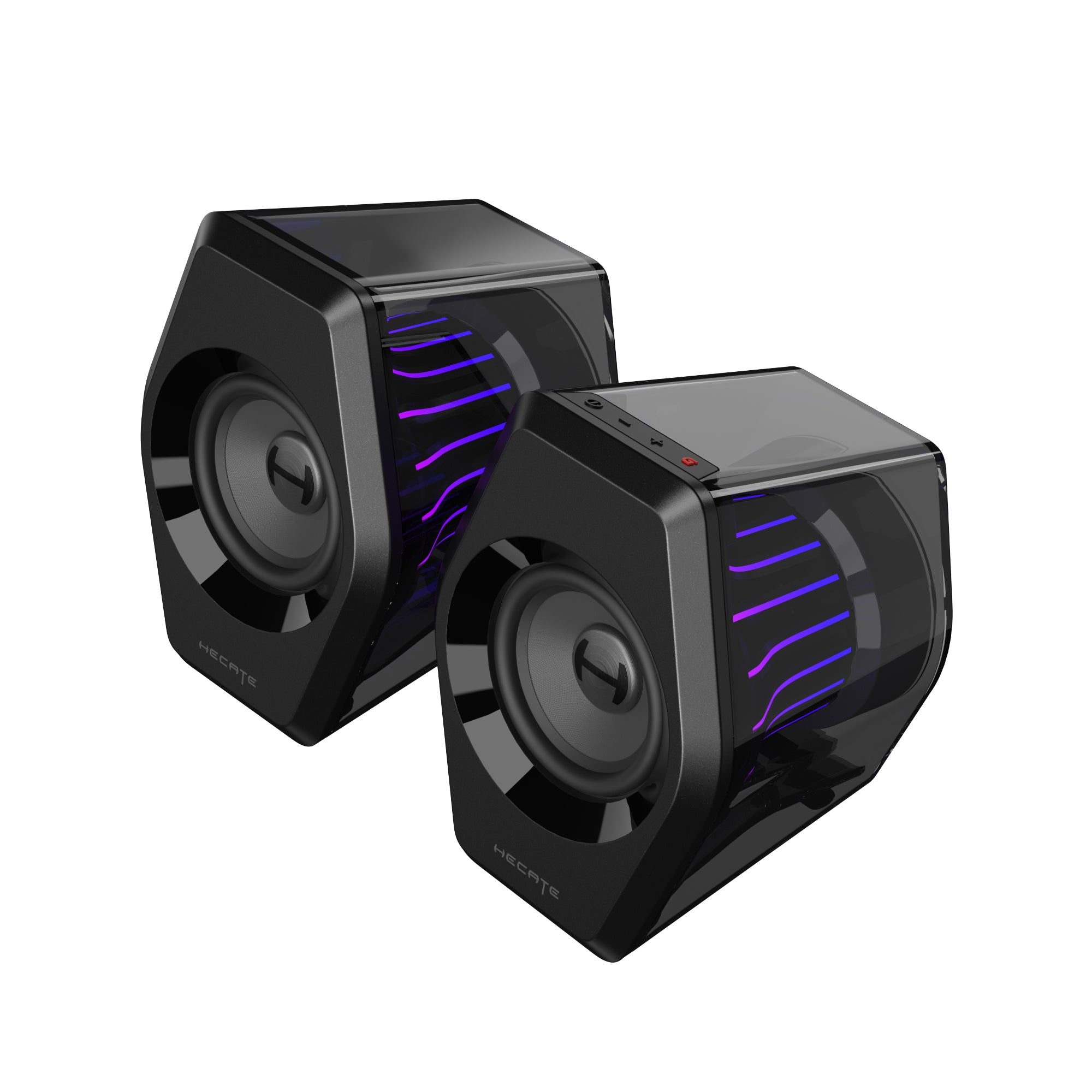 HECATE G2000 Pro 2.0 RGB Compact Desktop Speakers with 64W Peak Power