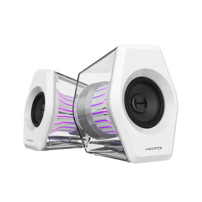 HECATE G2000 Pro 2.0 RGB Compact Desktop Speakers with 64W Peak Power