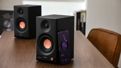 MR3 Powered Studio Monitor Bluetooth 2.0 Speaker System