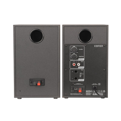 EDIFIER MR4 rear panel inputs and controls