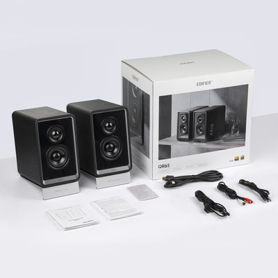 QR65 Desktop Active Monitor Speaker with GaN Charger