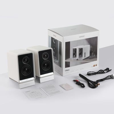 QR65 Desktop Active Monitor Speaker with GaN Charger