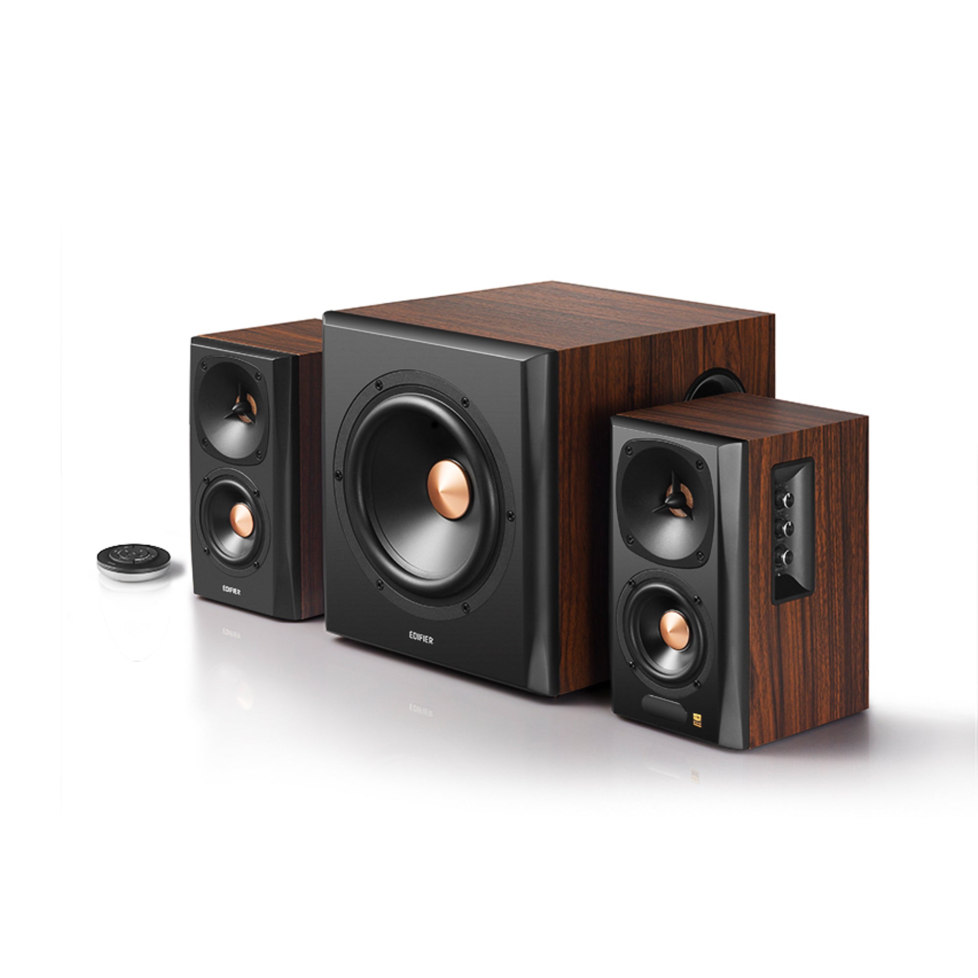 S360DB Premium 2.1 Bookshelf Speaker with Subwoofer