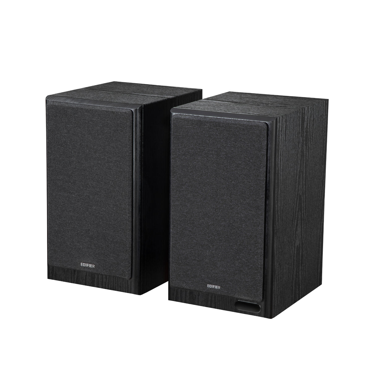 EDIFIER R2750DB Black three-way speaker pair with exposed drivers