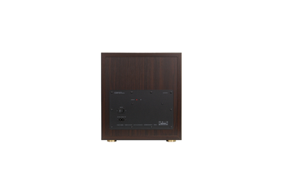 EDIFIER S355DB Walnut wireless subwoofer rear panel